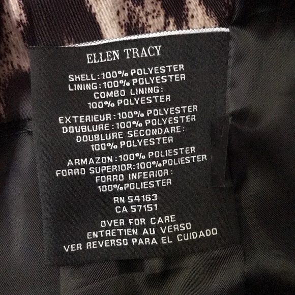 Ellen Tracy Trench Coat - Picture 7 of 7